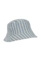 Konges Sløjd kapelusz dziecięcy bawełniany ELLIOT BUCKET HAT GOTS niebieski KS104777.PPY2