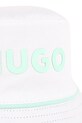 Αναστρέψιμο βαμβακερό παιδικό καπέλο HUGO G01165.52.56 μαύρο