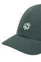Κοριτσίστικα Jack Wolfskin καπέλο με γείσο παιδικό BASEBALL CAP K A65776 πράσινο