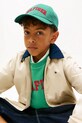 Tommy Hilfiger čiapka so šiltom detská bavlnená KA0KA00050.PPY2 zelená