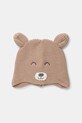 United Colors of Benetton Σκούφος παιδικός βαμβακερός μπεζ 600CRA002.W.Stagionale