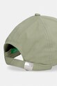 Αγορίστικα United Colors of Benetton καπέλο μπέιζμπολ παιδικό βαμβακερό 6WJSRA00D.G.Stagionale πράσινο