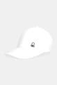 United Colors of Benetton kšiltovka dětská bavlněná bílá 6WJSRA00E.P.Stagionale