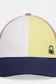 United Colors of Benetton Baseballová čepice dětská bavlněná 6YE1RA00C.G.Stagionale námořnická modř SS26