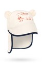Konges Sløjd kapa sa šiltom za djecu ASTER BEAR SUN HAT GRS bijela KS105264.PPY2
