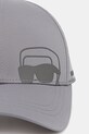 Шапка с козирка Karl Lagerfeld 561124.805611 сив SS26