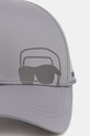 Шапка с козирка Karl Lagerfeld 561124.805611 сив SS26