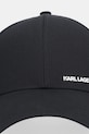 Karl Lagerfeld czapka z daszkiem 561123.805613 czarny SS26