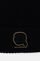 Karl Lagerfeld czapka i szalik czarny 561309.805700