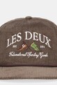 Les Deux czapka z daszkiem bawełniana 1001699 zielony SS26