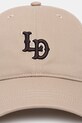 Les Deux baseball cap męska bawełniana LD 1001635 beżowy SS26