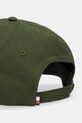 Akcesoria Tommy Hilfiger czapka z daszkiem bawełniana AM0AM14045 zielony