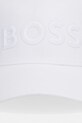 BOSS Green czapka bejsbolówka męska Pyer-Golf 50544416 biały SS26