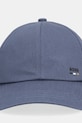 Памучна шапка с козирка BOSS Zed-BOSS-Icon 50556435 син SS26