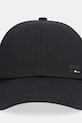 Памучна шапка с козирка BOSS Zed-BOSS-Icon 50556435 черен SS26