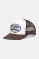 Hugo Blue czapka z daszkiem Marsel-Trucker-Fish aplikacja beżowy 50557086