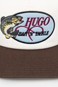 Hugo Blue czapka z daszkiem Marsel-Trucker-Fish 50557086 beżowy SS26