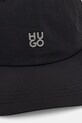 HUGO czapka z daszkiem Mett-CN 50555760 czarny SS26