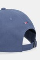 Akcesoria Tommy Hilfiger czapka z daszkiem bawełniana AM0AM14071 niebieski