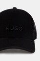 HUGO czapka z daszkiem Marsel-Trucker-CO-PT 50555758 czarny SS26