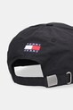 Akcesoria Tommy Jeans czapka z daszkiem AM0AM13848 czarny