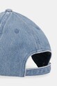 Akcesoria Tommy Jeans czapka z daszkiem jeansowa AM0AM13853 niebieski