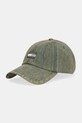 Tommy Jeans czapka z daszkiem jeansowa bawełna zielony AM0AM13853
