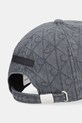 Akcesoria Calvin Klein czapka z daszkiem jeansowa LV04D5048G szary