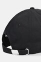 Akcesoria Calvin Klein czapka z daszkiem bawełniana LV04D5077G czarny