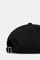 Drôle de Monsieur czapka z daszkiem bawełniana La Casquette Slogan czarny PERM.CP194.CO138.BL