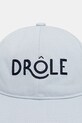 Bavlněná baseballová čepice Drôle de Monsieur Casquette Drôle J.CP196.CO138.LBE modrá SS26
