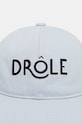 Bavlněná baseballová čepice Drôle de Monsieur Casquette Drôle J.CP196.CO138.LBE modrá SS26