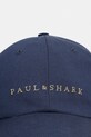 Paul&Shark czapka z daszkiem z dodatkiem lnu 26417102 granatowy SS26