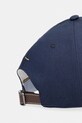 Akcesoria Paul&Shark czapka z daszkiem z dodatkiem lnu 26417102 granatowy