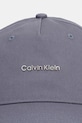 Calvin Klein baseballová čepice pánská bavlněná LV04D5080G modrá SS26