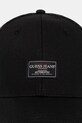 Guess Jeans czapka z daszkiem bawełniana M5GZ05.WF8V1 czarny SS26