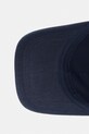 Trussardi czapka baseballowa męska lniana granatowy E002C000008N