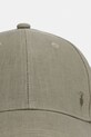 Trussardi czapka bejsbolówka męska lniana E002C000008N zielony SS26