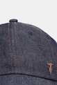 Trussardi czapka z daszkiem jeansowa E004C000010N granatowy SS26