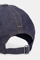 Akcesoria Trussardi czapka z daszkiem jeansowa E004C000010N granatowy