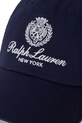 Akcesoria Polo Ralph Lauren czapka z daszkiem bawełniana 710A13274 granatowy