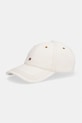 Tommy Hilfiger Čiapka so šiltom pánska bavlnená béžová AM0AM14102