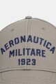 Aeronautica Militare czapka z daszkiem bawełniana HA1241UCT02261 zielony SS26