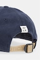Akcesoria Aeronautica Militare czapka z daszkiem męska lniana HA1245UCT04293 granatowy