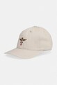 Aeronautica Militare czapka z daszkiem bawełniana aplikacja beżowy HA1246UCT02261