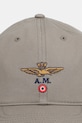 Aeronautica Militare czapka z daszkiem bawełniana HA1246UCT02261 zielony SS26