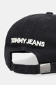 Akcesoria Tommy Jeans czapka z daszkiem męska bawełniana AM0AM14207 czarny