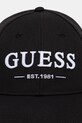 Guess czapka z daszkiem męska AM9609.POL01 czarny SS26