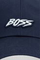 BOSS Orange baseball cap muški pamučni SL 50560372 mornarsko plava SS26