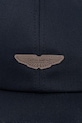 BOSS czapka z daszkiem męska bawełniana BOSS X ASTON MARTIN 50564961 granatowy SS26